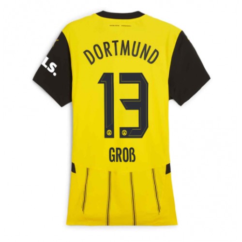 Fotbalové Dres Borussia Dortmund Pascal Gross #13 Dámské Domácí 2024-25 Krátký Rukáv